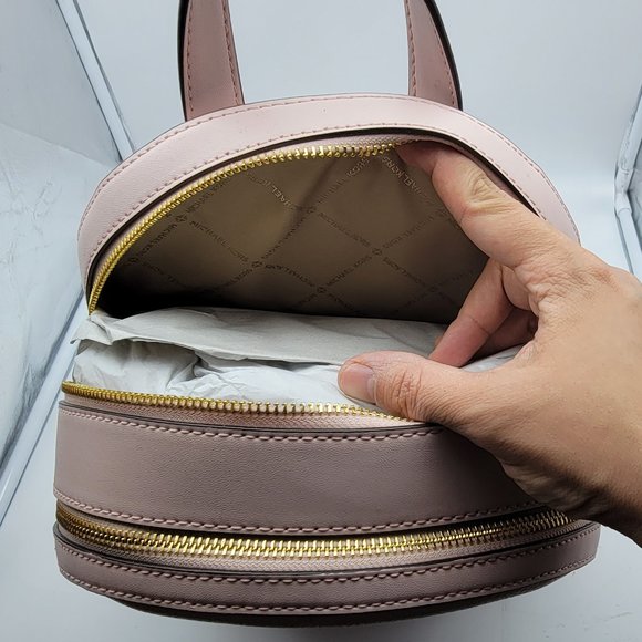 Michael Kors Jaycee Medium Zip Pocket Backpack Powder Blush Pink main image 4